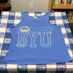 Vintage Blue BYU Tank Top